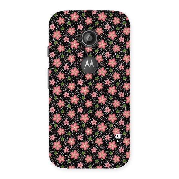 Cute Tiny Flowers Back Case for Moto E 2nd Gen