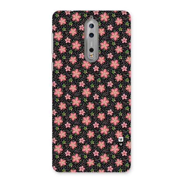 Cute Tiny Flowers Back Case for Nokia 8