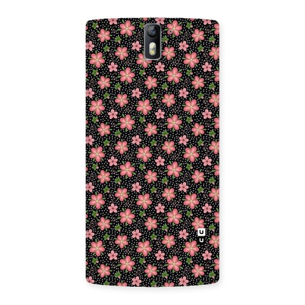 Cute Tiny Flowers Back Case for One Plus One