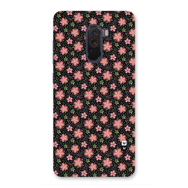 Cute Tiny Flowers Back Case for Poco F1