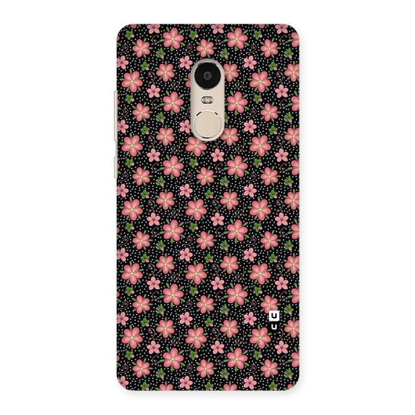 Cute Tiny Flowers Back Case for Xiaomi Redmi Note 4