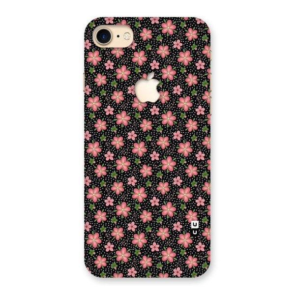 Cute Tiny Flowers Back Case for iPhone 7 Apple Cut