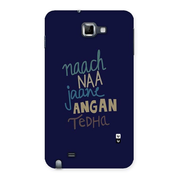 Dance Words Back Case for Galaxy Note