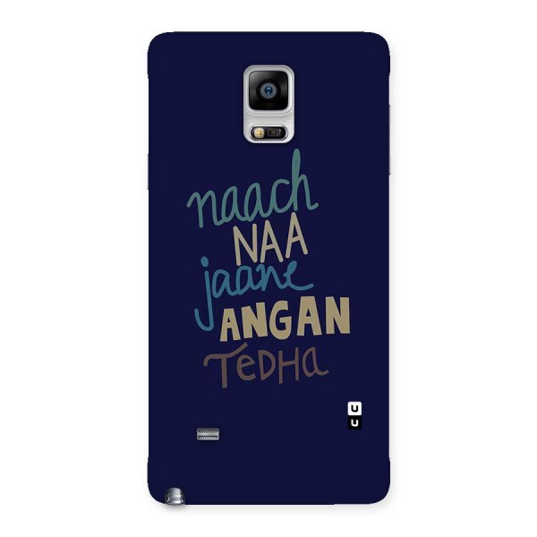 Dance Words Back Case for Galaxy Note 4