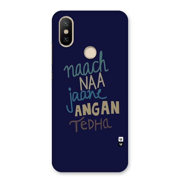 Dance Words Back Case for Mi A2