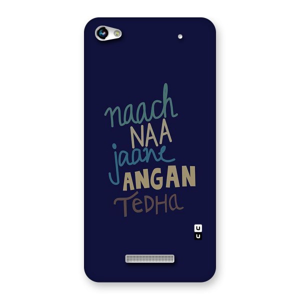 Dance Words Back Case for Micromax Hue 2