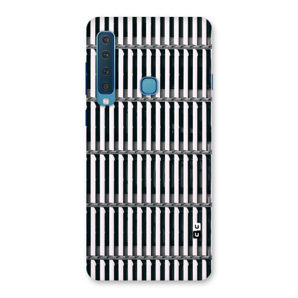 Dark Lines Pattern Back Case for Galaxy A9 (2018)