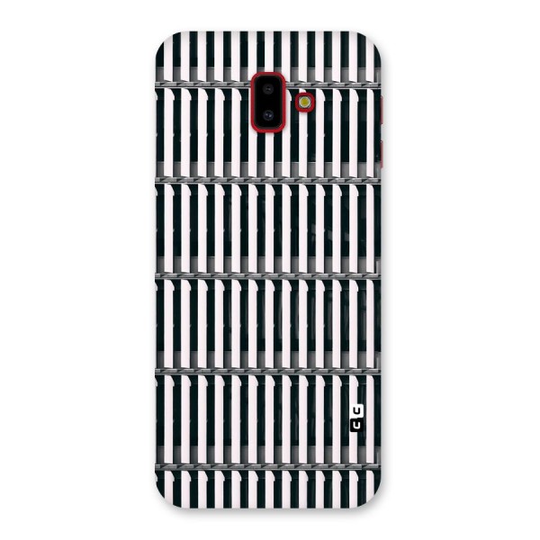 Dark Lines Pattern Back Case for Galaxy J6 Plus