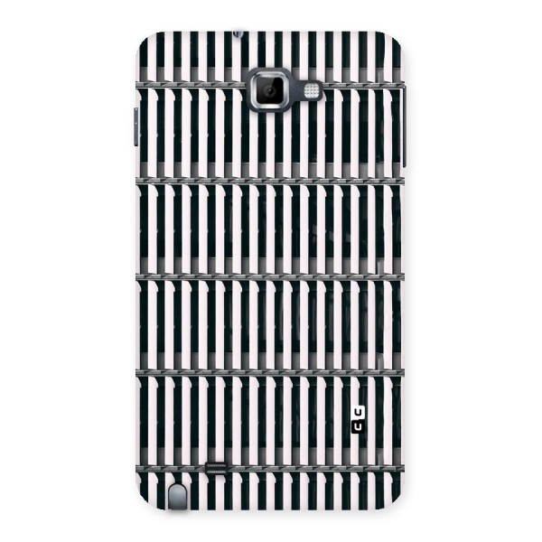 Dark Lines Pattern Back Case for Galaxy Note