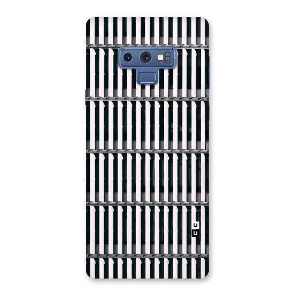 Dark Lines Pattern Back Case for Galaxy Note 9