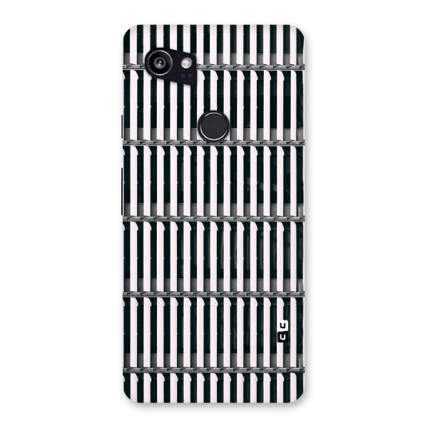 Dark Lines Pattern Back Case for Google Pixel 2 XL