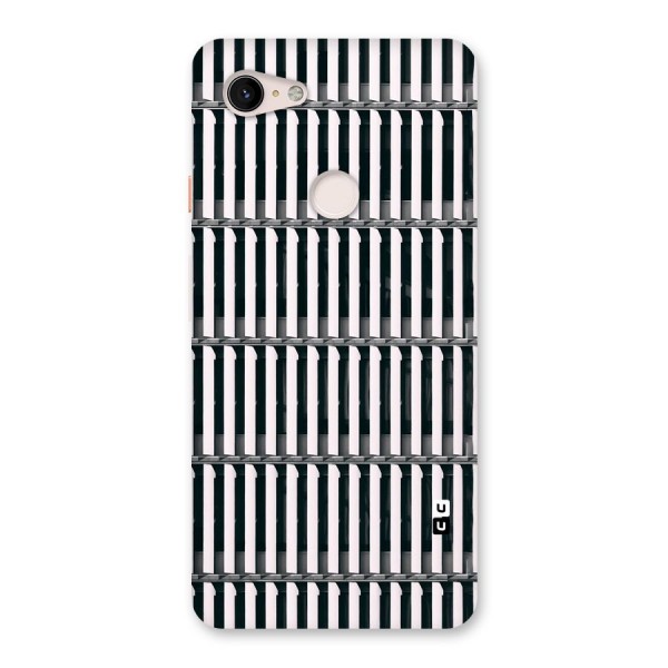 Dark Lines Pattern Back Case for Google Pixel 3 XL