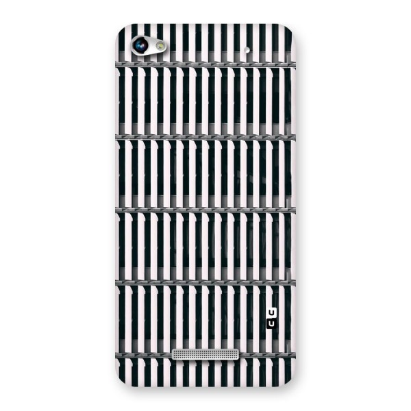 Dark Lines Pattern Back Case for Micromax Hue 2