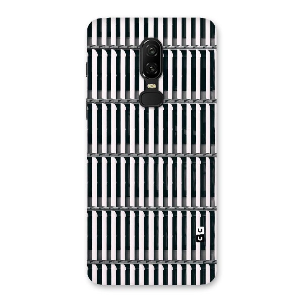 Dark Lines Pattern Back Case for OnePlus 6