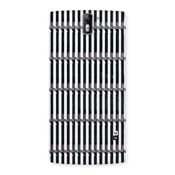 Dark Lines Pattern Back Case for One Plus One