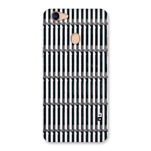 Dark Lines Pattern Back Case for Oppo F5