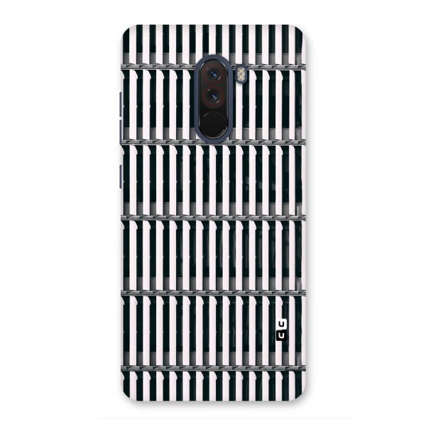 Dark Lines Pattern Back Case for Poco F1