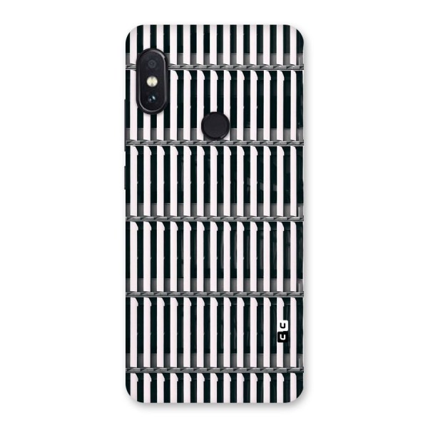 Dark Lines Pattern Back Case for Redmi Note 5 Pro