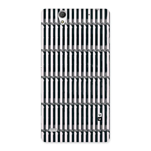 Dark Lines Pattern Back Case for Sony Xperia C4