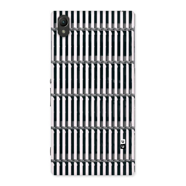 Dark Lines Pattern Back Case for Sony Xperia Z1