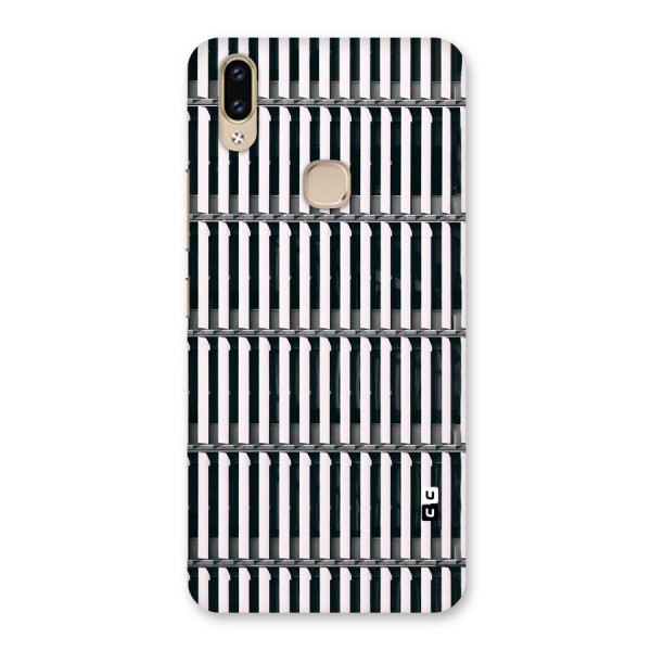 Dark Lines Pattern Back Case for Vivo V9