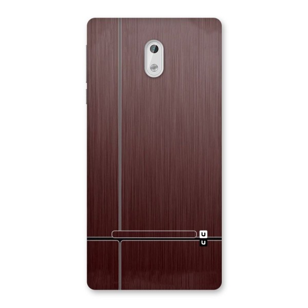 Dark Maroon Classic Design Back Case for Nokia 3