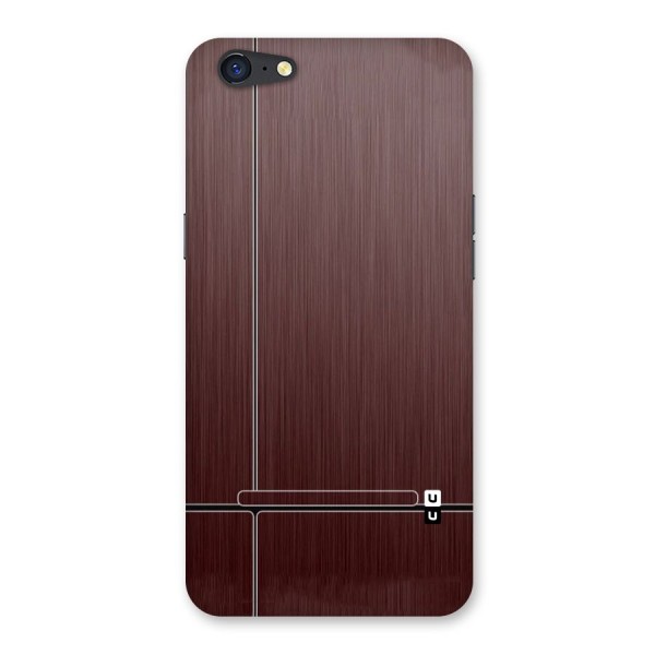 Dark Maroon Classic Design Back Case for Oppo A71