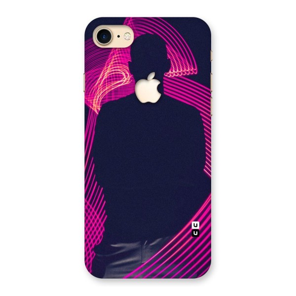 Dark Night DJ Back Case for iPhone 7 Apple Cut