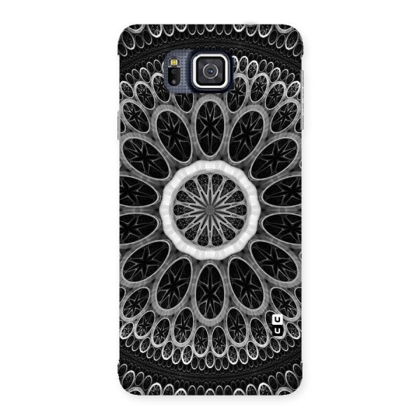 Dark Pattern Art Back Case for Galaxy Alpha