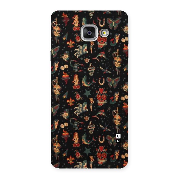 Dark Pattern Back Case for Galaxy A7 2016