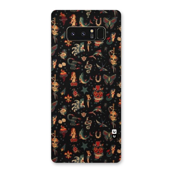 Dark Pattern Back Case for Galaxy Note 8