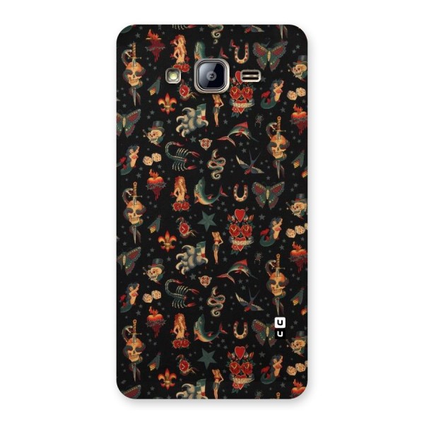 Dark Pattern Back Case for Galaxy On5