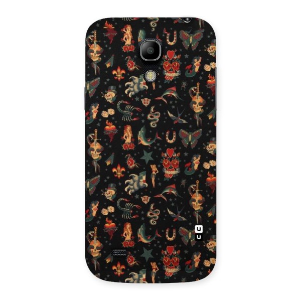 Dark Pattern Back Case for Galaxy S4 Mini