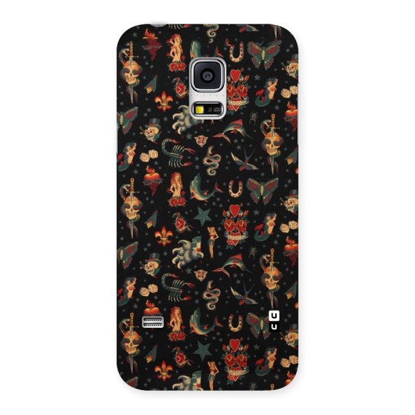 Dark Pattern Back Case for Galaxy S5 Mini