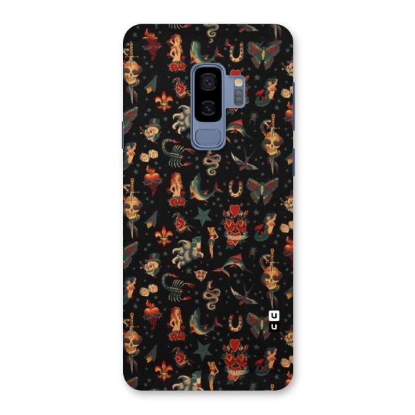 Dark Pattern Back Case for Galaxy S9 Plus