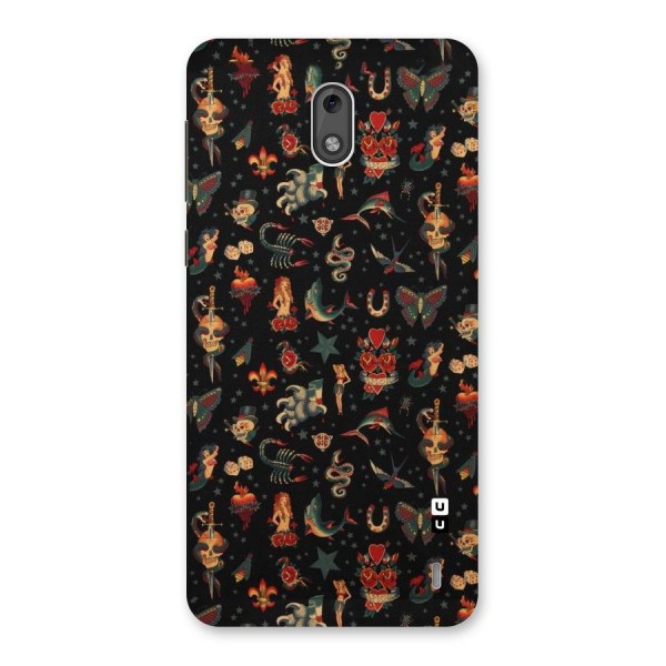 Dark Pattern Back Case for Nokia 2