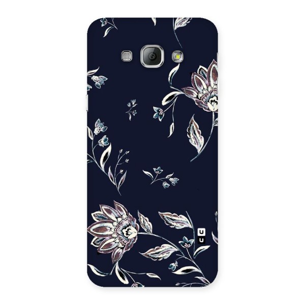 Dark Petals Back Case for Galaxy A8