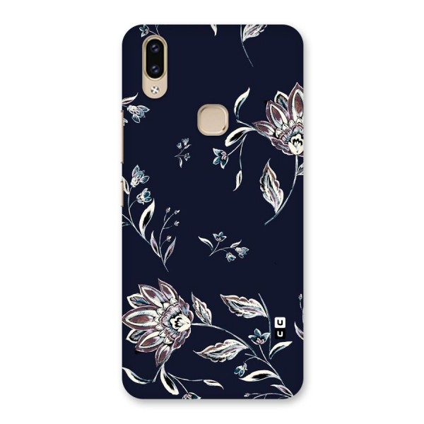 Dark Petals Back Case for Vivo V9