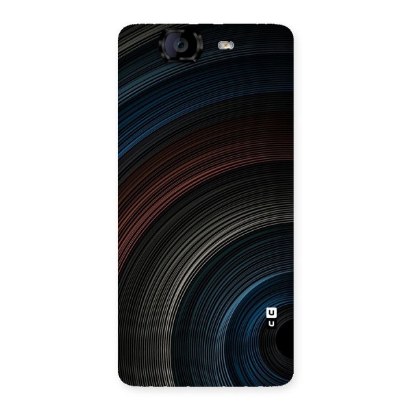 Dark Shade Swirls Back Case for Canvas Knight A350