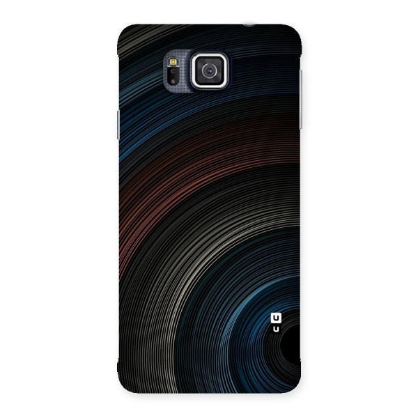 Dark Shade Swirls Back Case for Galaxy Alpha