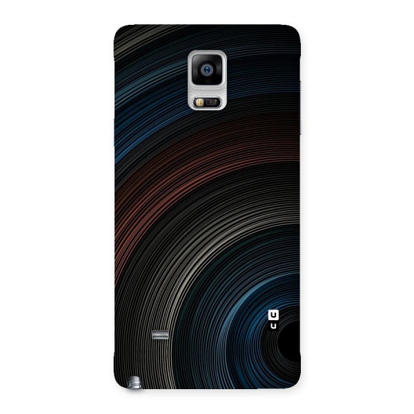 Dark Shade Swirls Back Case for Galaxy Note 4