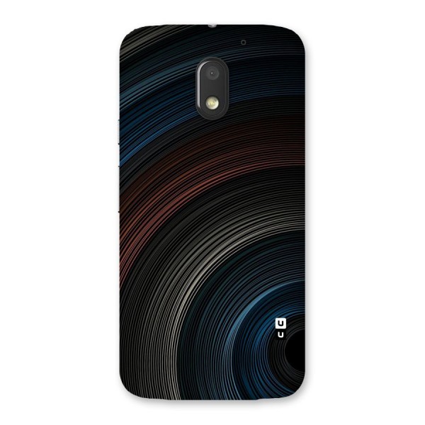 Dark Shade Swirls Back Case for Moto E3 Power