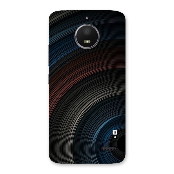 Dark Shade Swirls Back Case for Moto E4