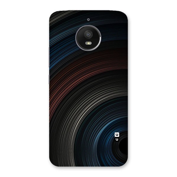 Dark Shade Swirls Back Case for Moto E4 Plus