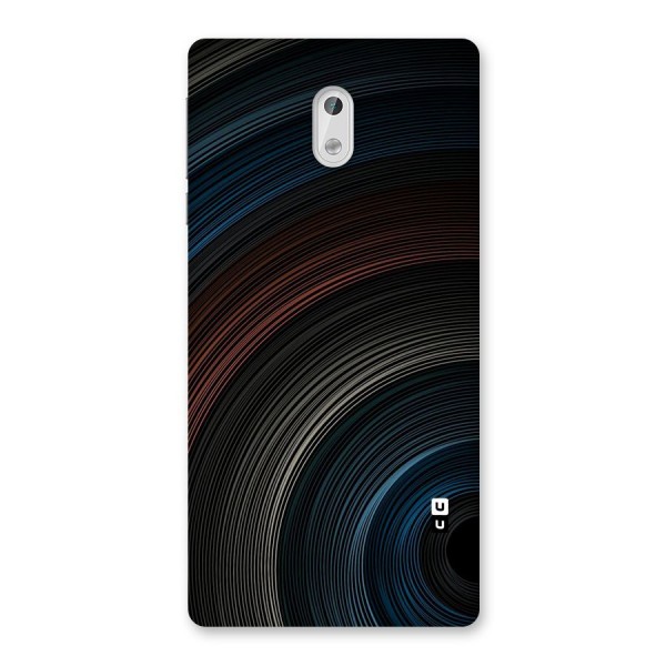 Dark Shade Swirls Back Case for Nokia 3