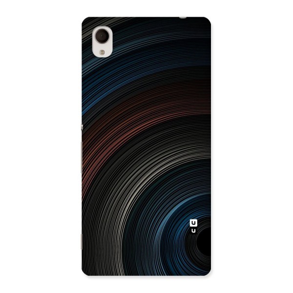 Dark Shade Swirls Back Case for Sony Xperia M4