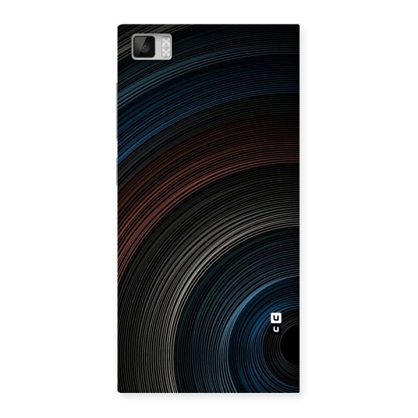 Dark Shade Swirls Back Case for Xiaomi Mi3