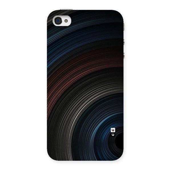 Dark Shade Swirls Back Case for iPhone 4 4s