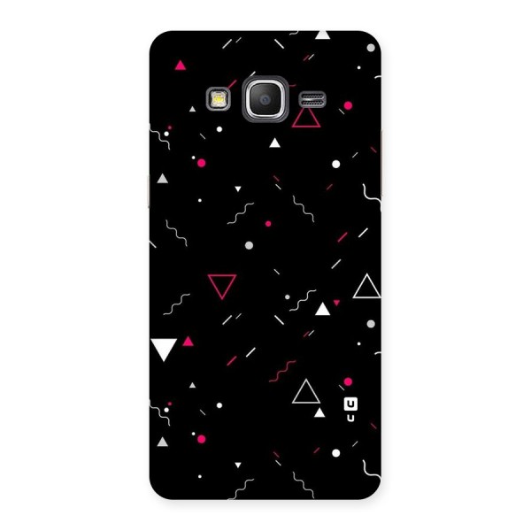 Dark Shapes Design Back Case for Galaxy Grand Prime