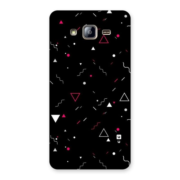 Dark Shapes Design Back Case for Galaxy On5